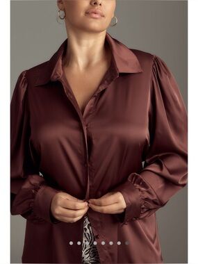 Hutch Anthropologie Long Sleeve Blouse - Women’s Size 1X